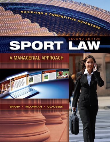 9781934432006: Sport Law: A Managerial Approach