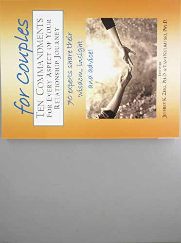 9781934442425: Ten Commandments for Couples: For Every Aspect of Your Relationship Journey