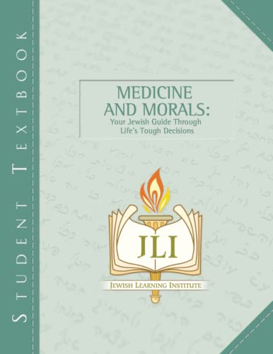 Beispielbild fr Medicine and Morals: Your Jewish Guide Through Life's Tough Decisions zum Verkauf von ThriftBooks-Atlanta