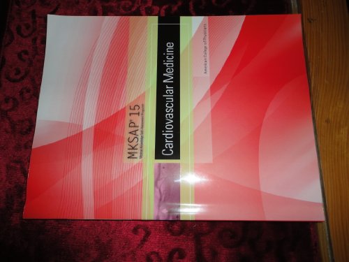 Imagen de archivo de MKSAP 15 Medical Knowledge Self-assessment Program: Cardiovascular Medicine a la venta por Wonder Book