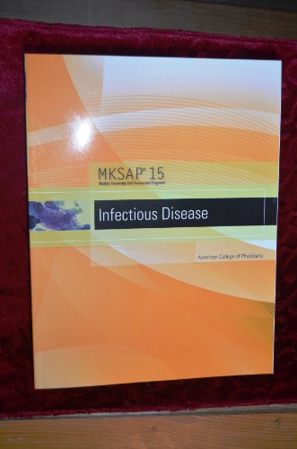 9781934465349: MKSAP 15 Medical Knowledge Self-assessment Program: Infectious Diseases