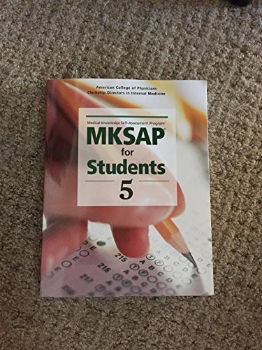 Beispielbild fr MKSAP for Students 5 zum Verkauf von Better World Books
