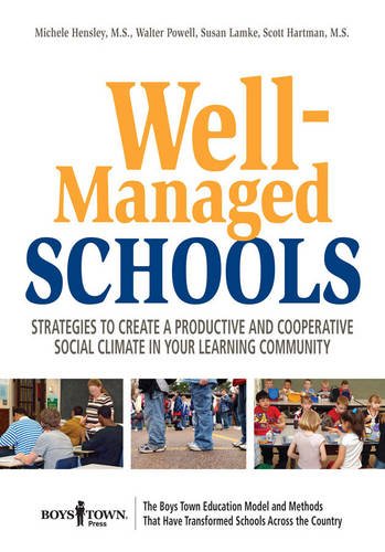 Beispielbild fr Well-Managed Schools zum Verkauf von Better World Books