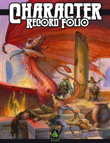 Beispielbild fr Character Record Folio 4e (Fantasy Supplements (Green Ronin Publishing) (4e)) zum Verkauf von Noble Knight Games