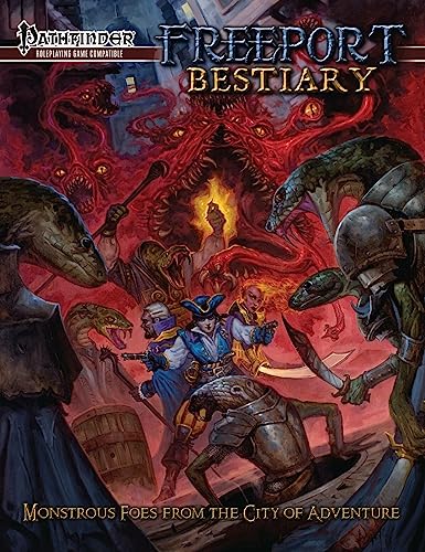 Stock image for Freeport Bestiary: A Sourcebook for the Pathfinder Roleplaying Game for sale by Magers and Quinn Booksellers