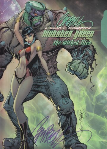 9781934623794: J. Scott Campbell MONSTER GREEN : The Wicked files