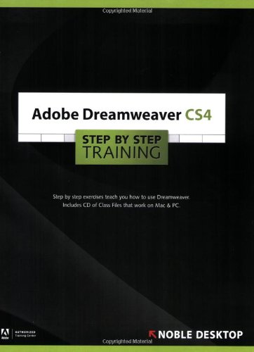 Beispielbild fr Adobe Dreamweaver CS4 Step by Step Training zum Verkauf von Bookmans