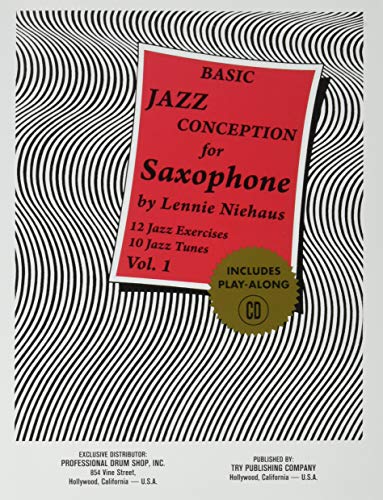 9781934638002: Jazz Conception for Saxophone Basic Vol.1 + cd