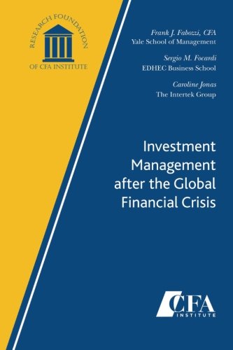 Beispielbild fr Investment Management after the Global Financial Crisis zum Verkauf von Better World Books