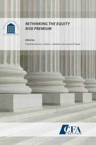 Stock image for Rethinking the Equity Risk Premium for sale by Better World Books
