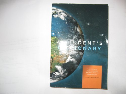 Stock image for A Student's Dictionary & Gazetteer, 17th Edition (2009) for sale by SecondSale