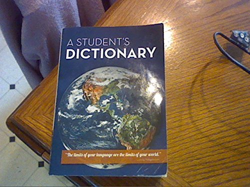 Imagen de archivo de A Student's Dictionary a la venta por Jenson Books Inc