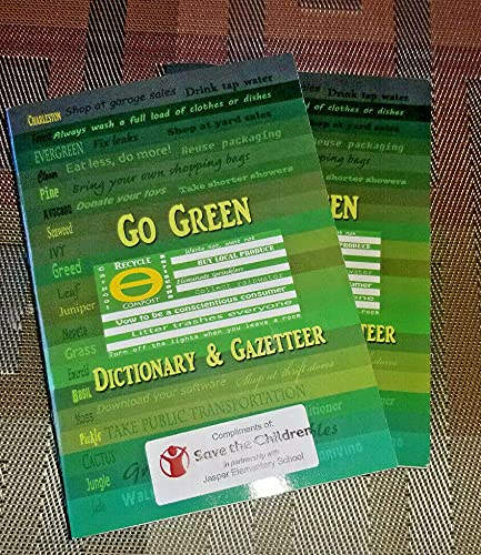 Imagen de archivo de Go Green Dictionary And Gazetteer a la venta por ThriftBooks-Atlanta