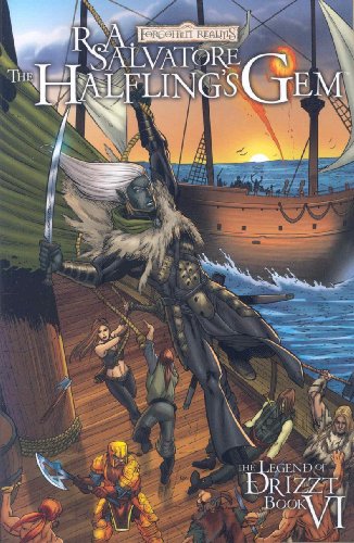 9781934692035: Forgotten Realms Legend of Drizzt Graphic Novels 6: The Halfling's Gem: v. 6