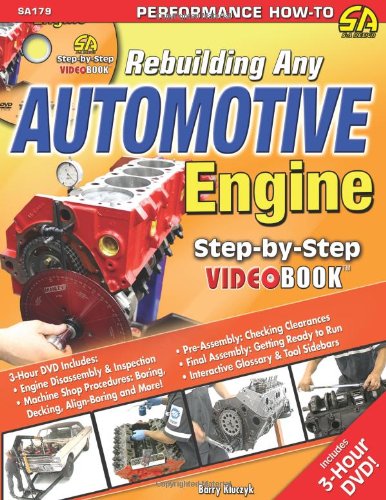9781934709115: Rebuilding Any Automotive Engine Step-by-Step Videobook (Step-By-Step Video Book)