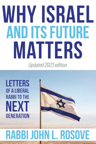 Beispielbild fr Why Israel (and its Future) Matters: Letters of a Liberal Rabbi to the Next Generation zum Verkauf von Books From California