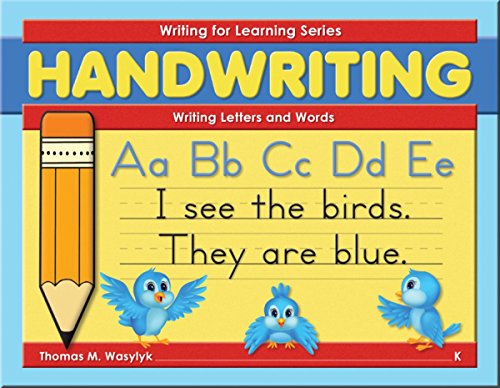 Stock image for Writing for Learning Series: Writing Letters and Words, Kindergarten for sale by Goodwill of Colorado