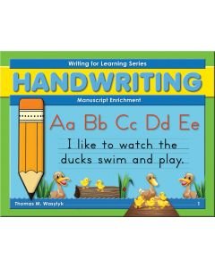 Stock image for Writing for Learning Series: Manuscript Enrichment, Grade 1 for sale by ThriftBooks-Dallas