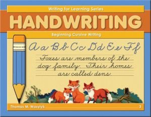 Stock image for Writing for Learning Series: Beginning Cursive Writing, Grade 3 for sale by ThriftBooks-Dallas