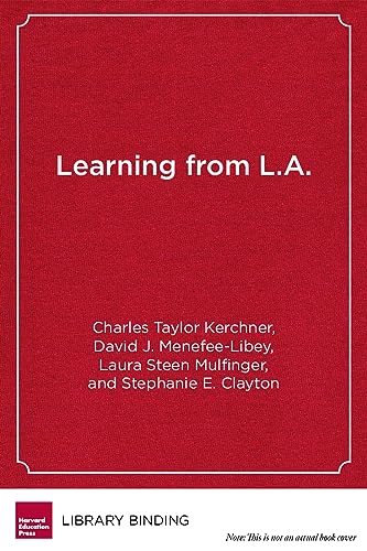 Stock image for Learning from LA Institutional Change in American Public Education for sale by PBShop.store US