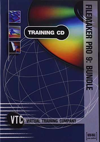 Stock image for FileMaker Pro 9: Beginner, Intermediate and Advanced Bundle VTC Training CD for sale by Revaluation Books