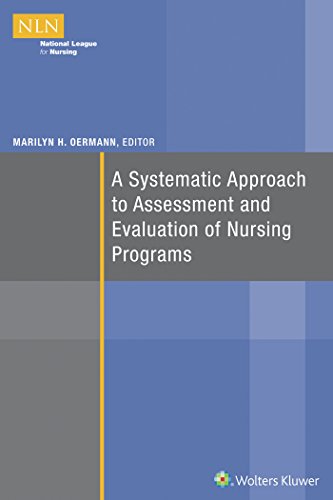 9781934758250: A Systematic Approach to Assessment and Evaluation of Nursing Programs (NLN)