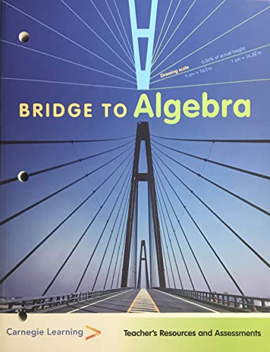 Stock image for Bridge to Algebra; Teacher's Resources and Assessments for sale by HPB-Red