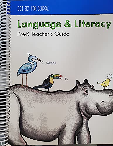 Stock image for Handwriting Without Tears Get Set for School: Language and Literacy Pre-k Teachers Guide for sale by ThriftBooks-Atlanta