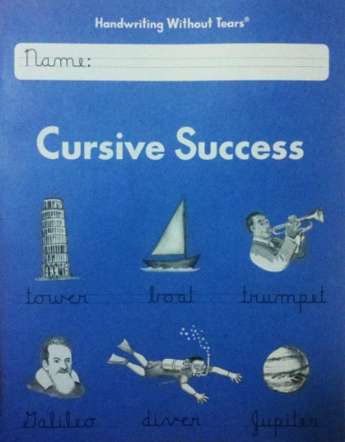 Stock image for Handwriting Without Tears: Cursive Success for sale by HPB-Ruby