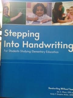 Beispielbild fr Stepping into Handwriting : For Students Studying Elementary Education zum Verkauf von Better World Books