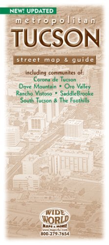 Stock image for Metropolitan Tucson Street Map & Guide for sale by GF Books, Inc.