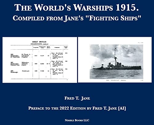 Imagen de archivo de The World's Warships 1915: Compiled from Jane's "Fighting Ships" a la venta por Lucky's Textbooks