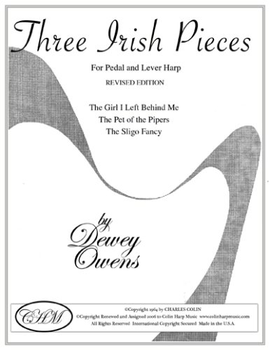 9781934850374: Three Irish Pieces For Pedal and Lever Harp