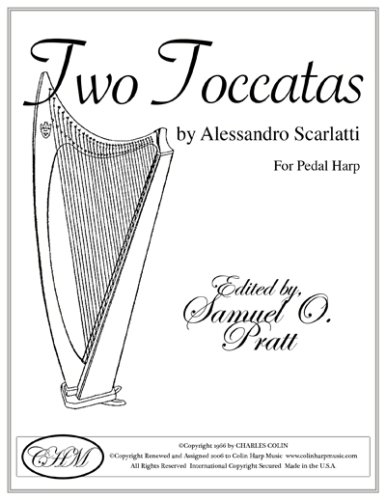 Two Toccatas for Pedal Harp (9781934850473) by Alessandro Scarlatti