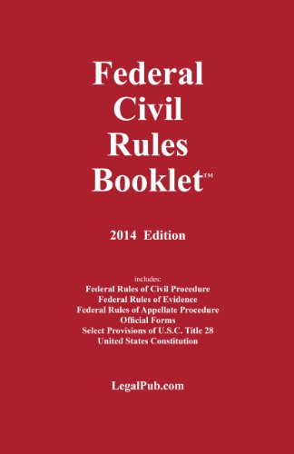 Stock image for 2014 Federal Civil Rules Booklet (For Use With All Civil Procedure Casebooks) for sale by HPB-Emerald