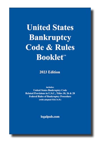 Beispielbild fr 2023 United States Bankruptcy Code & Rules Booklet zum Verkauf von SecondSale