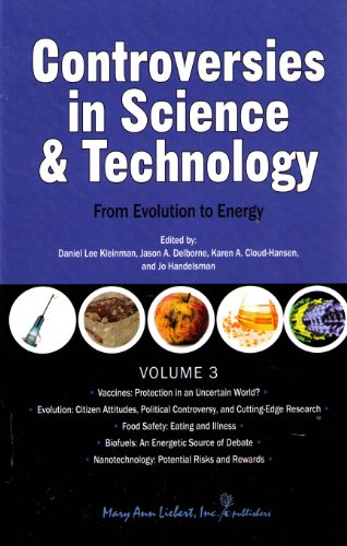 Stock image for Controversies in Science & Technology: From Evolution to Energy (Science and Technology in Society) for sale by Solr Books