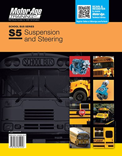 Beispielbild fr ASE S5 Study Guide - Suspension & Steering Test Preparation (Motor Age) zum Verkauf von HPB-Red