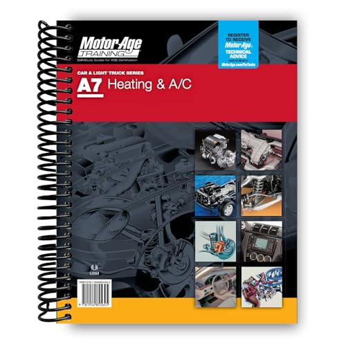 Beispielbild fr ASE Test Preparation - A7 Study Guide Heating & A/C (Motor Age Training) zum Verkauf von GF Books, Inc.