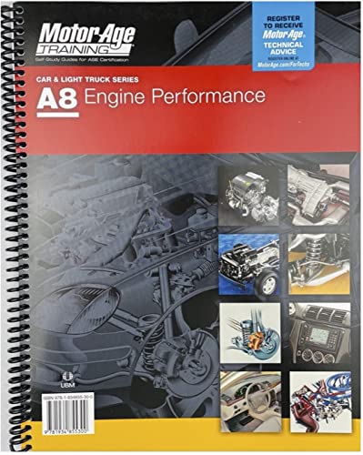 Beispielbild fr ASE Test Preparation - A8 Engine Performance (Motor Age Training) [Spiral-bound] zum Verkauf von Seattle Goodwill