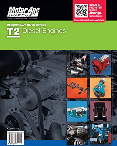 Stock image for ASE Test Prep: T2 Diesel Engines (Motor Age Training) Paperback  " 2018 for sale by Better World Books: West