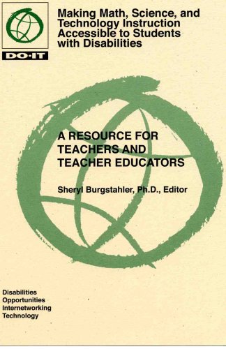 9781934862001: Making Math, Science, and Technology Instruction Accessible to Students with Disabilities: A Resource for Teachers and Teacher Educators