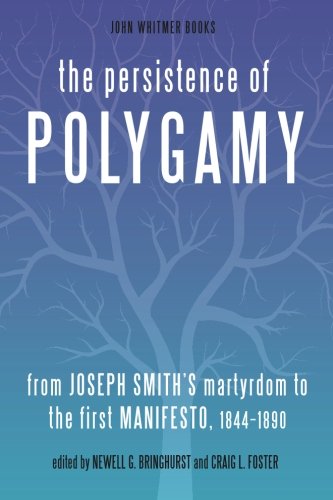 Stock image for The Persistence of Polygamy, Vol. 2: : from Joseph Smith's Martyrdom to the First Manifesto, 1844-1890 for sale by GF Books, Inc.