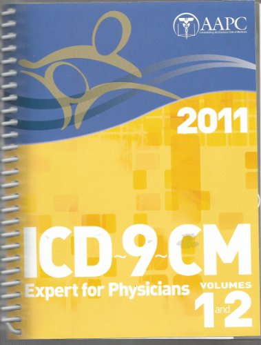 Stock image for 2010 ICD-9-CM Volumes 1 & 2 Professional by American Academy of Professional Coders (2010-05-04) for sale by ThriftBooks-Atlanta