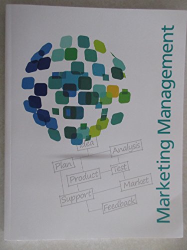 Stock image for Marketing Management, 1st Edition for sale by -OnTimeBooks-