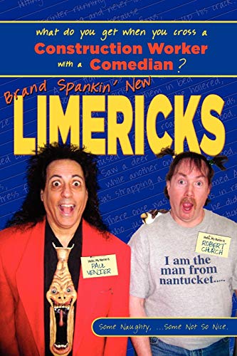 Brand Spankin' New Limericks (9781934925263) by Venier, Paul; Church, Robert