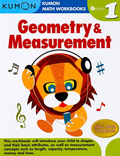 9781934968178: Grade 1 Geometry & Measurement (Kumon Math Workbooks)