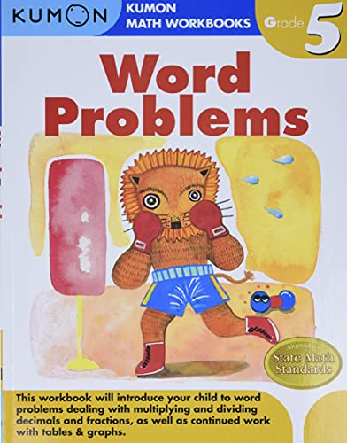 9781934968383: Kumon Grade 5 Word Problems (Kumon Math Workbooks) (Kumon Math Workbooks Grade 5)