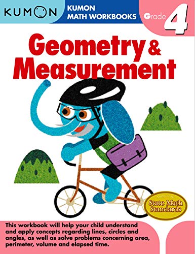 9781934968673: Grade 4 Geometry & Measurement (Kumon Math Workbooks)