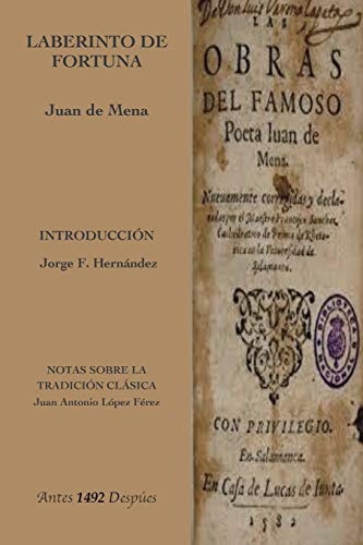 Beispielbild fr Laberinto de la Fortuna (Antes1492despues) (Spanish Edition) zum Verkauf von GF Books, Inc.